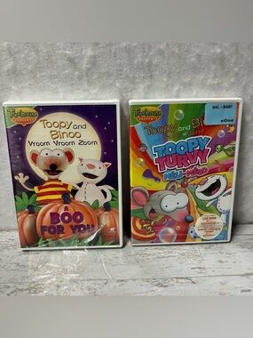 Toopy and Binoo DVD Set Toopy Turvy Meli Melo Halloween BRAND NEW Sealed